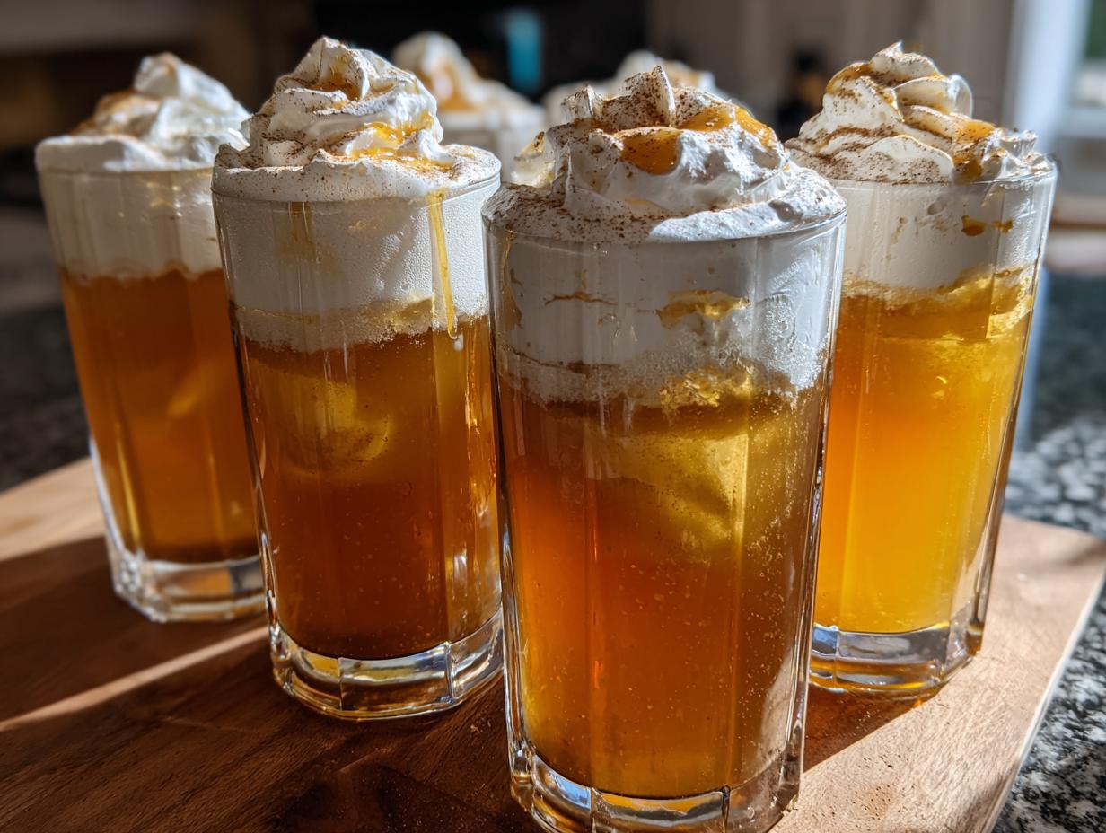 Shocking Butterbeer Float: 10 Minute Magic
