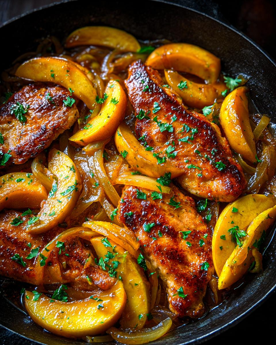 Candy apple chicken - detail 2