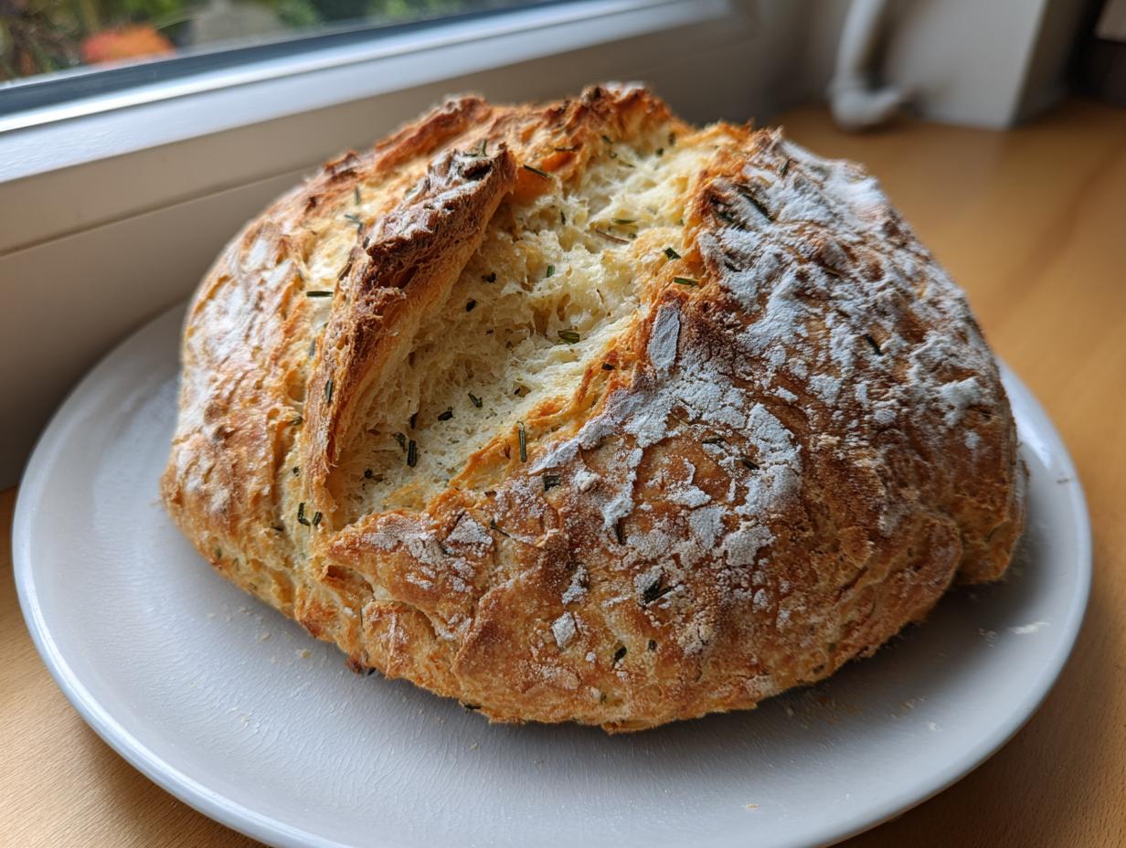 Amazing 60 Minute Cheddar and Herb Soda Bread
