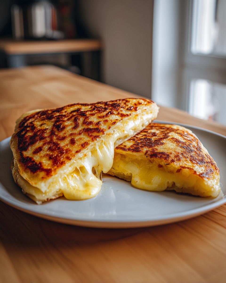Cheese‑Stuffed Potato Pancakes - detail 1