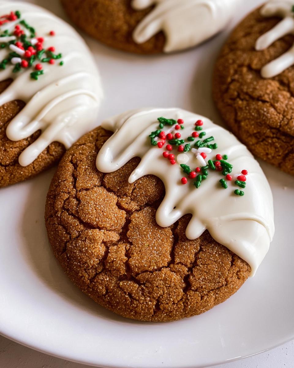 Chewy Maple Cinnamon Cookies with White Chocolate - detail 2
