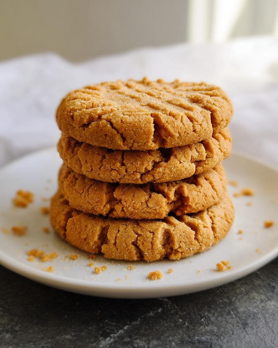 Chewy Peanut Butter Cookies - detail 1