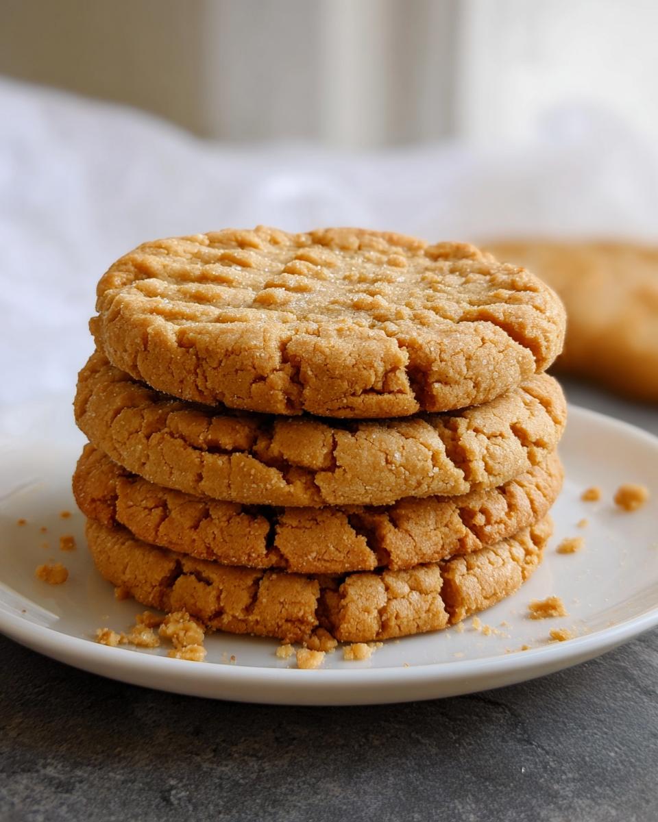 Chewy Peanut Butter Cookies - detail 2