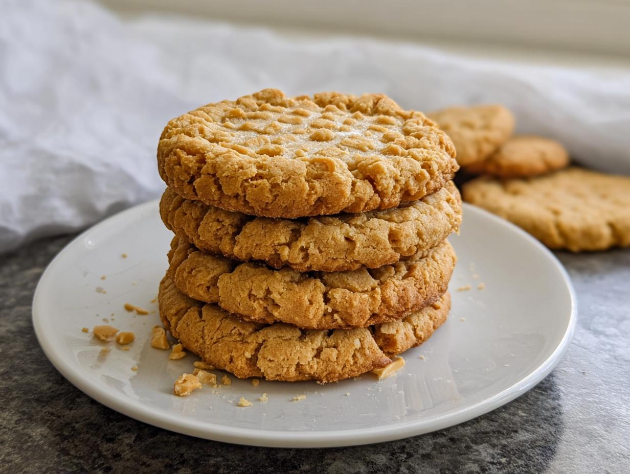 Chewy Peanut Butter Cookies