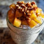 Chia Pudding with Milk and Fruit