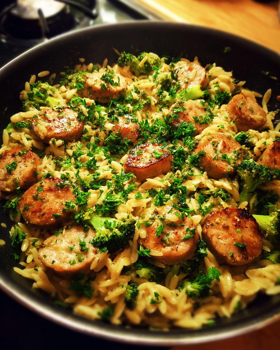 Amazing 30-Minute Chicken Sausage Orzo Joy 4 Chicken Sausage Orzo - detail 1