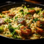 Chicken Sausage Orzo