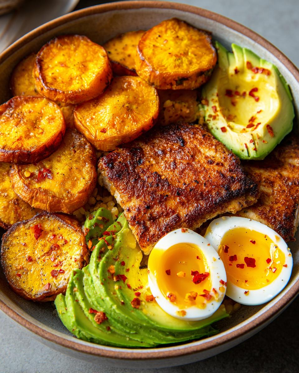 Chicken Sweet Potato Bowl - detail 1