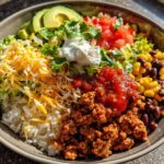 Chicken Taco Rice Bowl