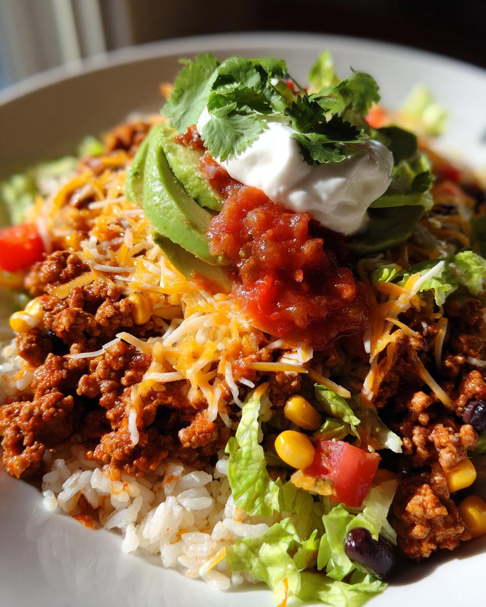 Magic 35-Minute Chicken Taco Rice Bowl 5 Chicken Taco Rice Bowl - detail 2