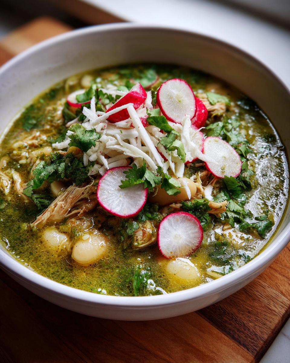 Chicken pozole verde - detail 1