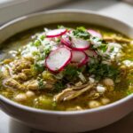 Chicken pozole verde