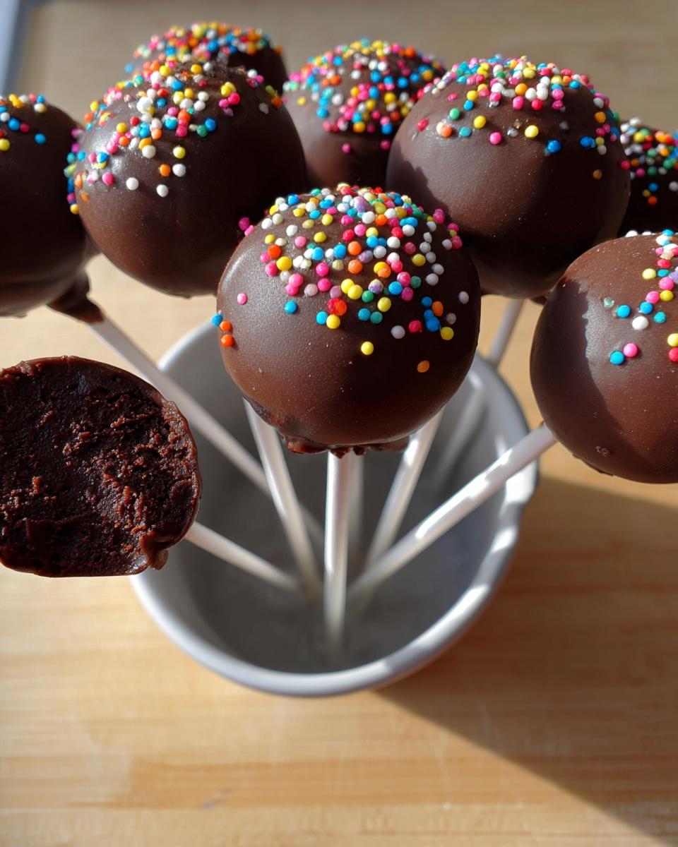 Chocolate Cake Pops - detail 1