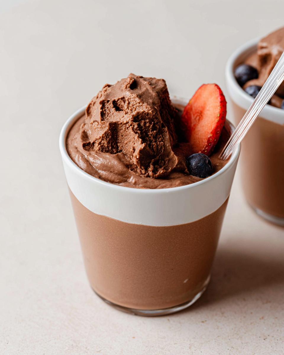 Chocolate Protein Pudding - detail 2