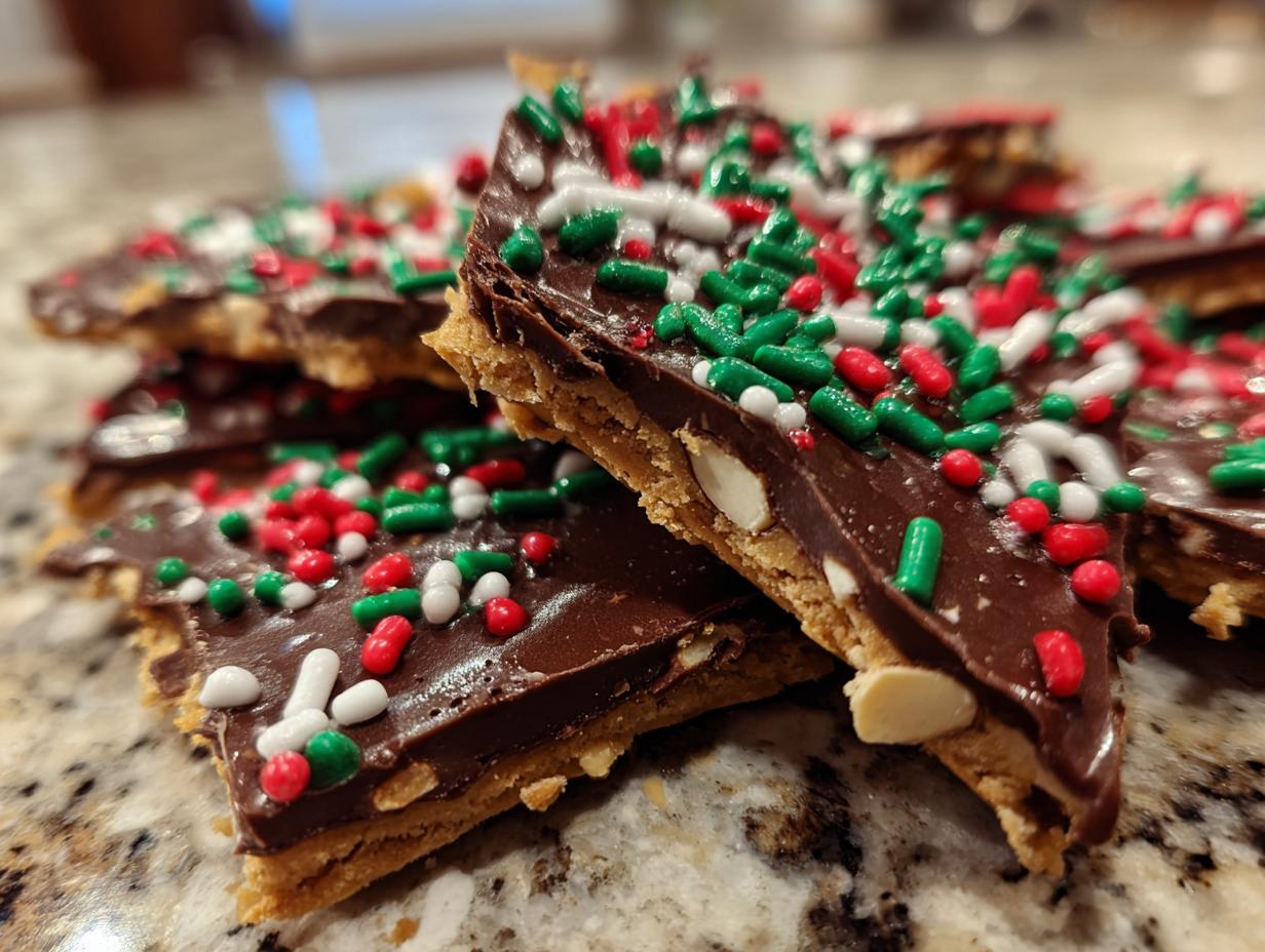 Crack Chocolate Saltine Toffee In 1 Pan