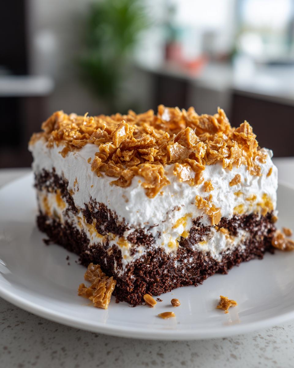 Chocolate Toffee Cake - detail 1