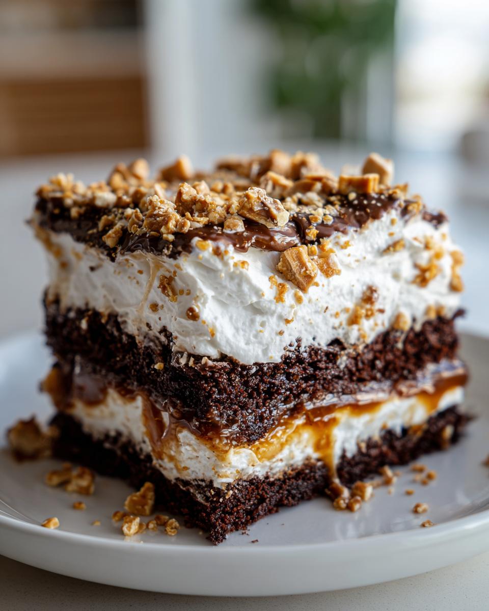 Chocolate Toffee Cake - detail 2