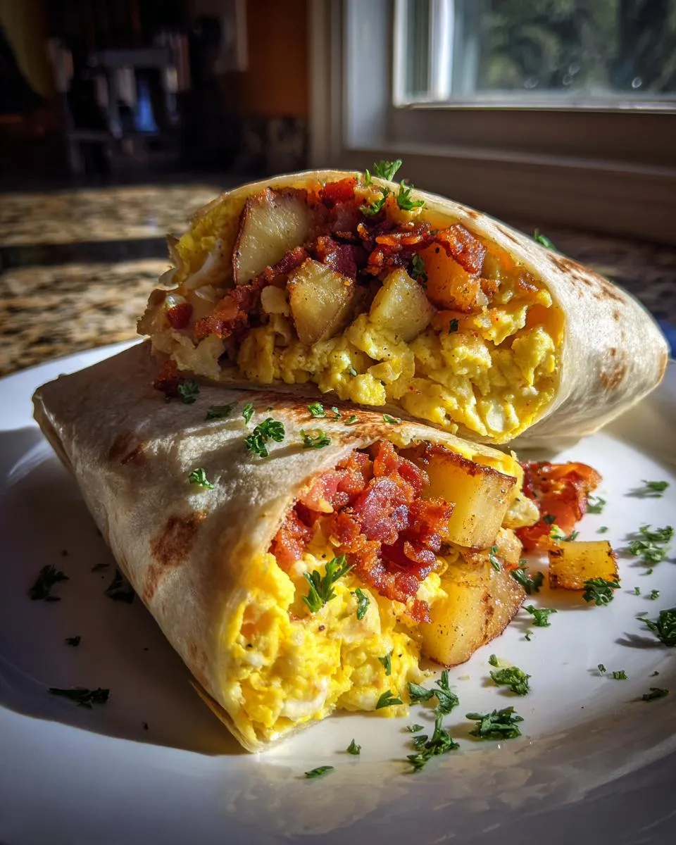 Chorizo Breakfast Burrito Recipe: 6 Fluffy Folds 4 Chorizo Breakfast Burrito Recipe - detail 1