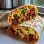 Chorizo Breakfast Burrito Recipe