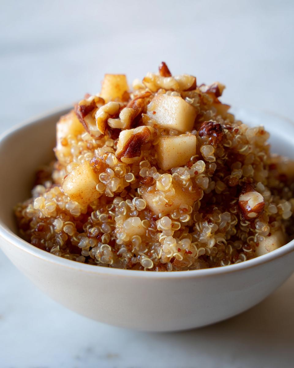 Amazing 20-Minute Cinnamon Apple Breakfast Quinoa Bowl 4 Cinnamon Apple Breakfast Quinoa Bowl - detail 1