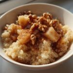 Cinnamon Apple Breakfast Quinoa Bowl