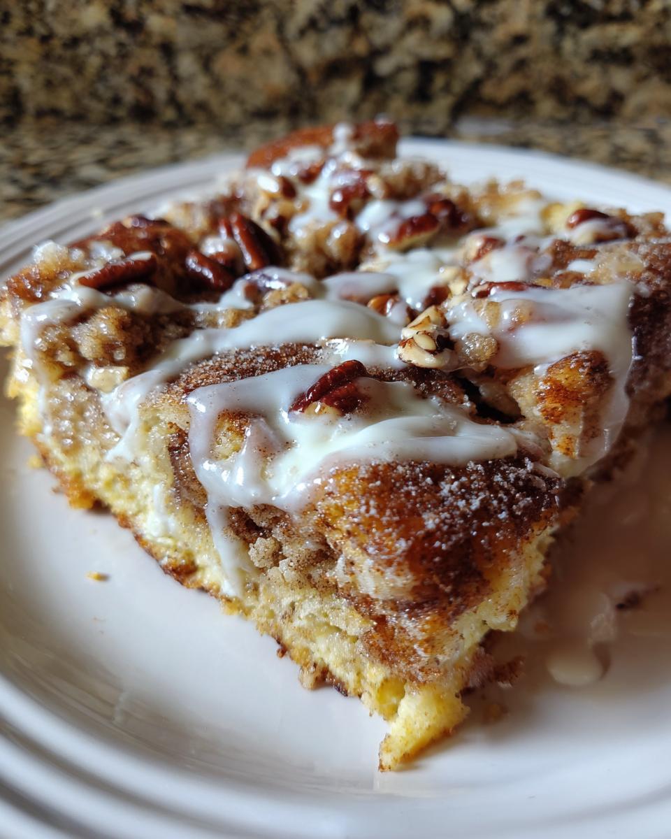 Cinnamon Roll Breakfast Casserole - detail 2