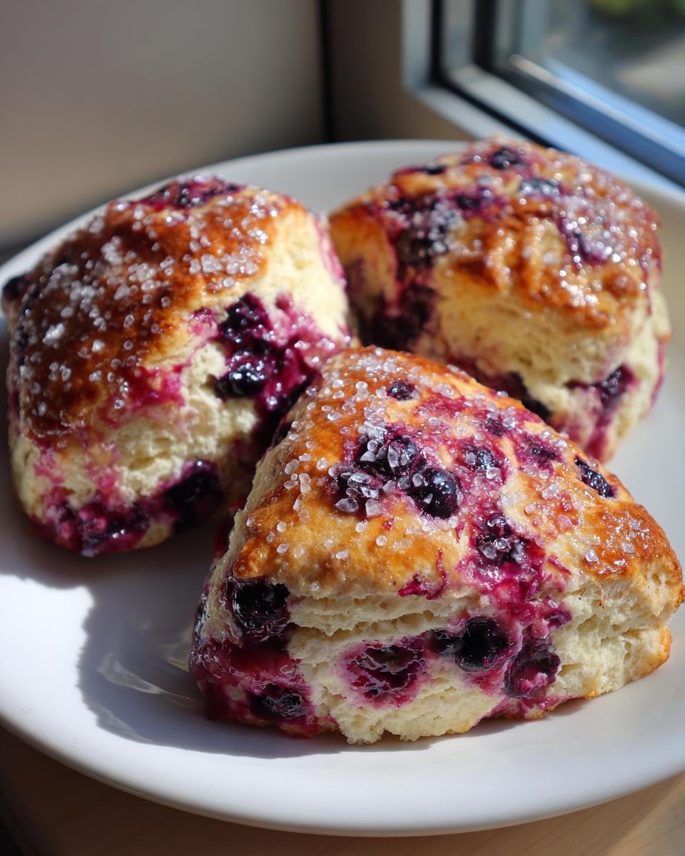 Classic Blueberry Scones Recipe - detail 1
