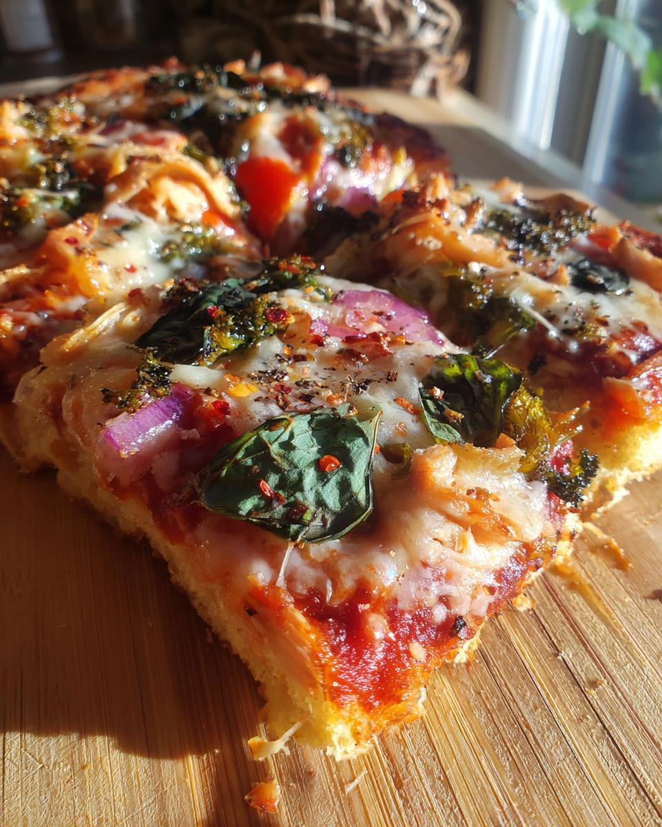 Cloud Bread Pizza - detail 1