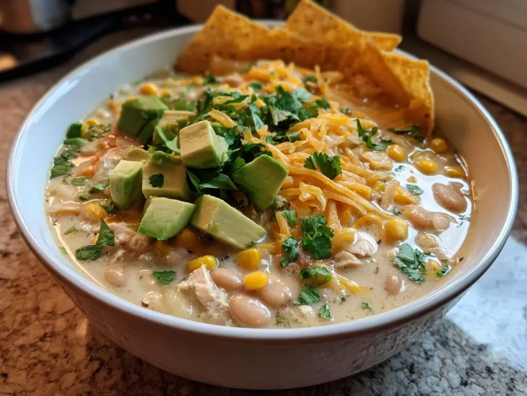 Copycat Restaurant-Style Creamy Chicken Chili