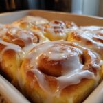 Cozy Winter Glazed Lemon Rolls