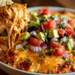 Cozy Winter Loaded Chicken Chili Bake