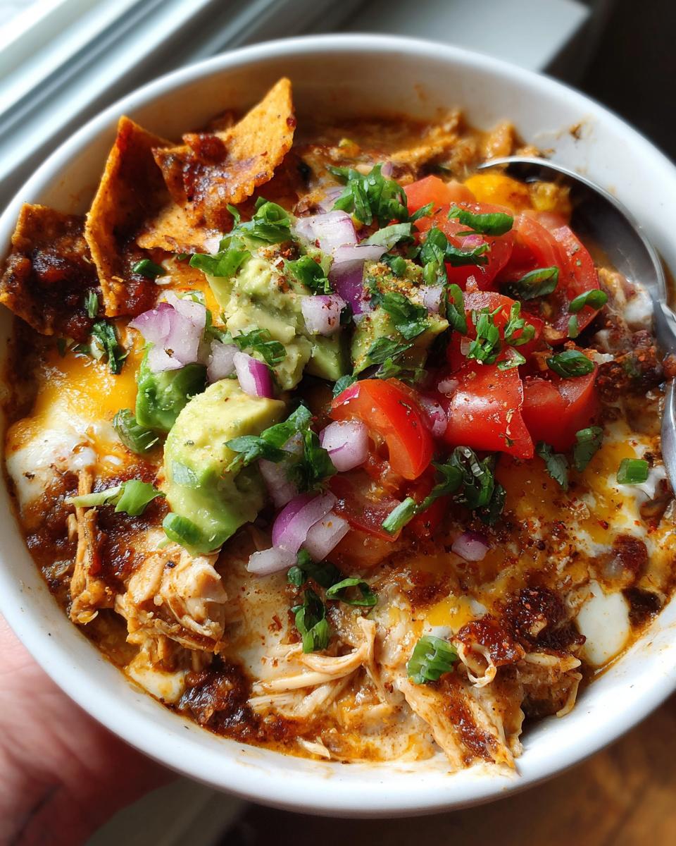 Cozy Winter Loaded Chicken Chili Bake - detail 2