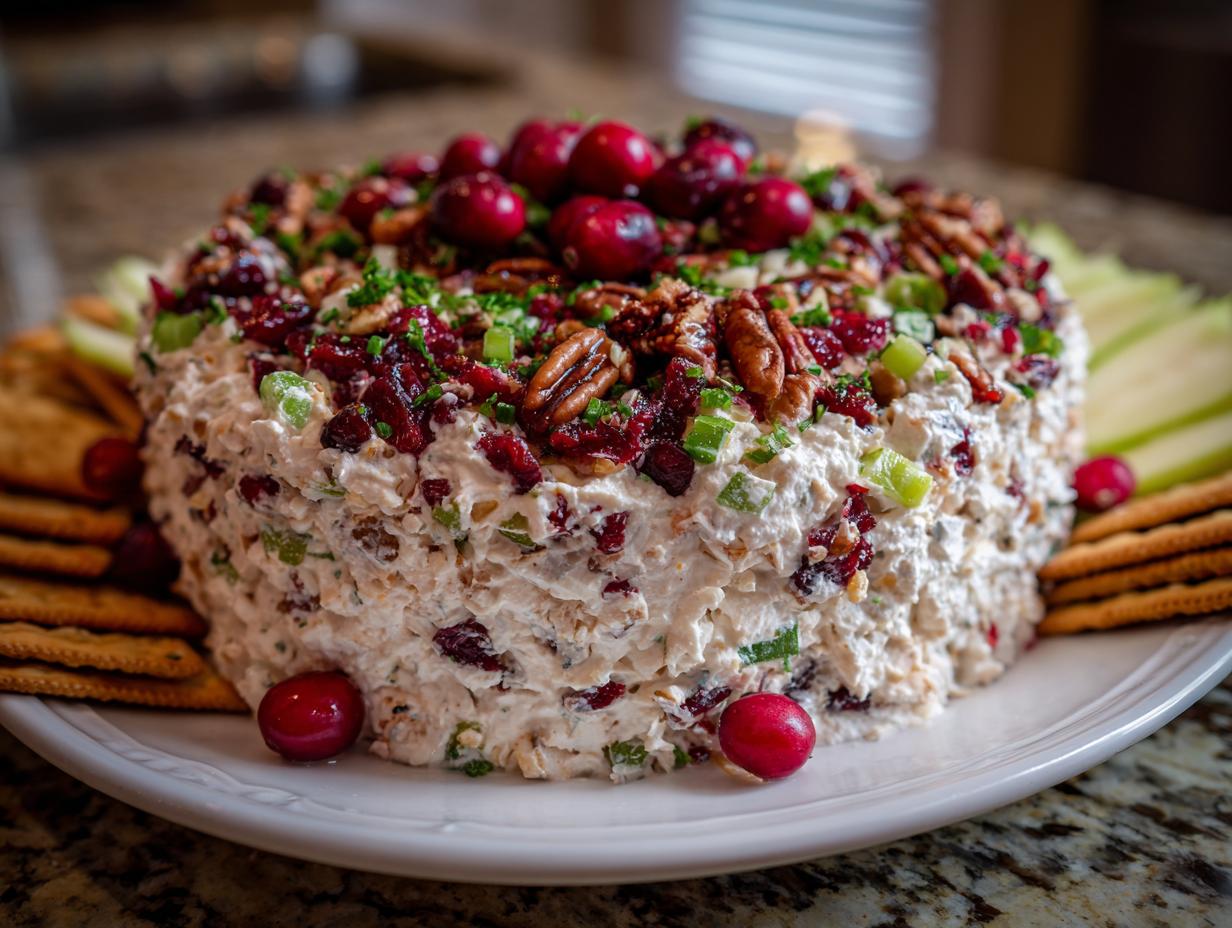 Cranberry Jalapeño Cream Cheese Dip