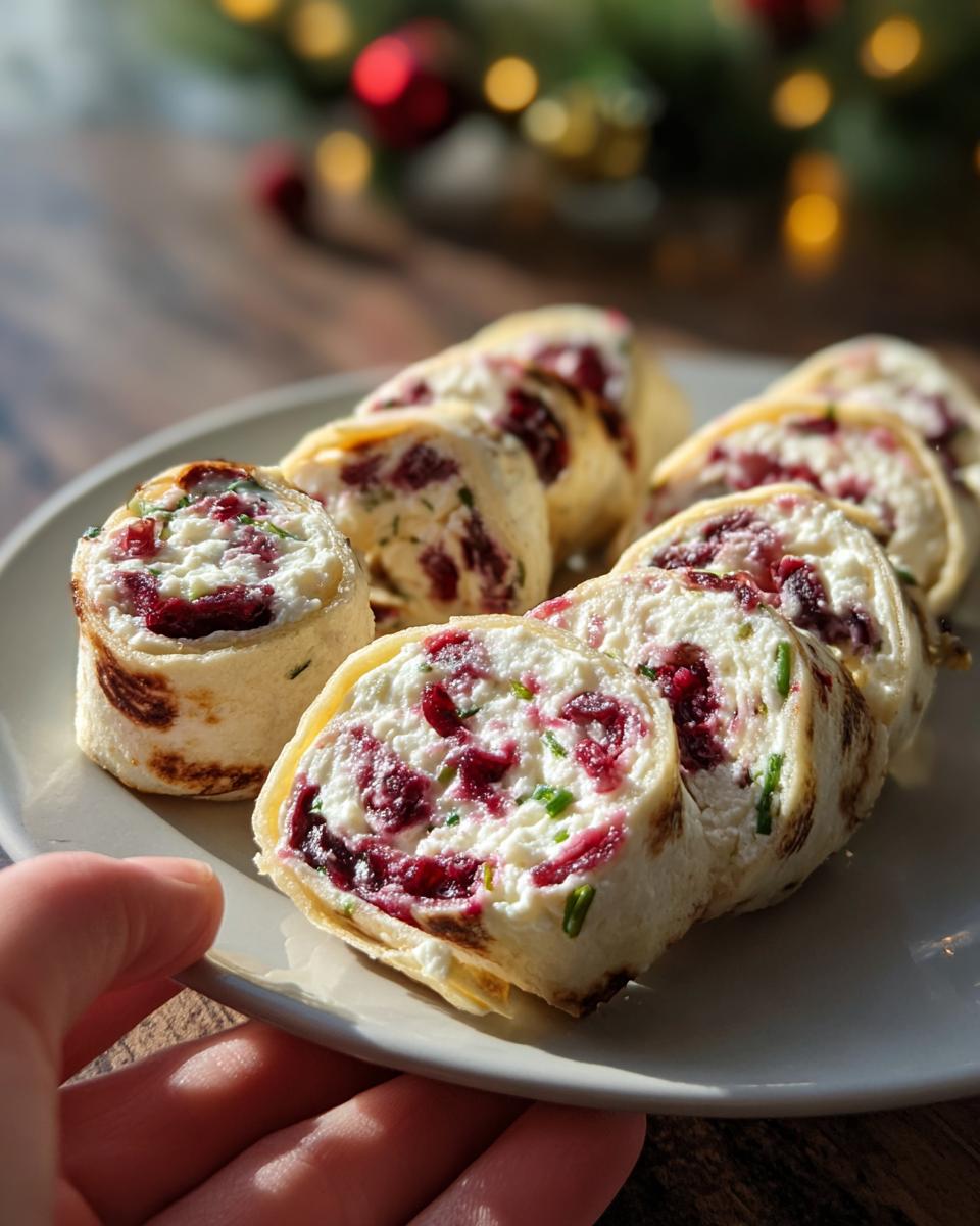 Cranberry Roll Ups - detail 1