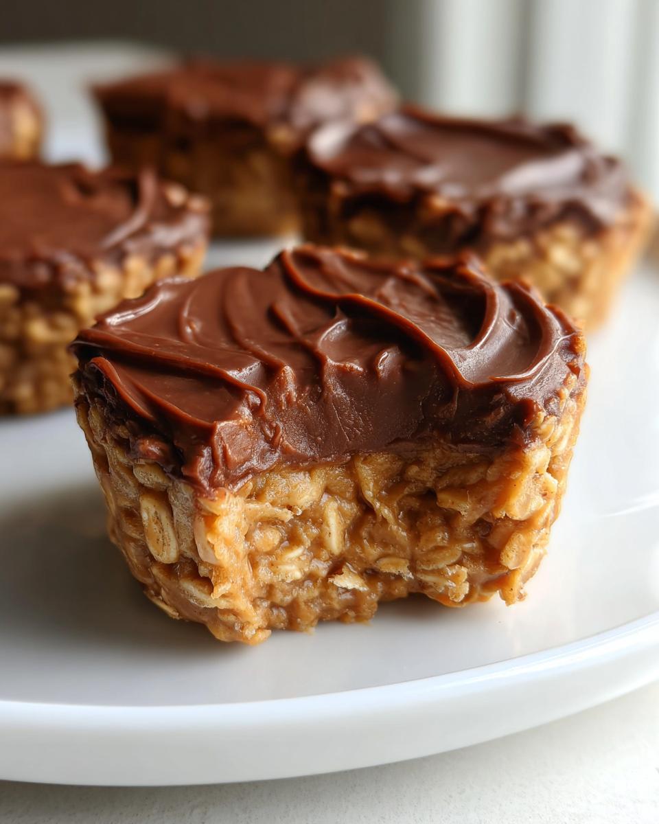 Easy Peanut Butter Protein Oatmeal Cups - detail 1