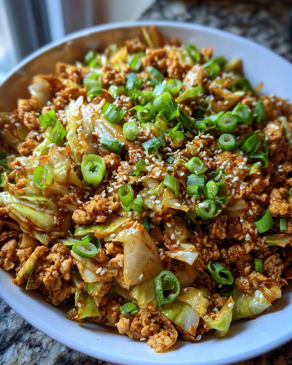 Egg Roll in a Bowl - detail 1