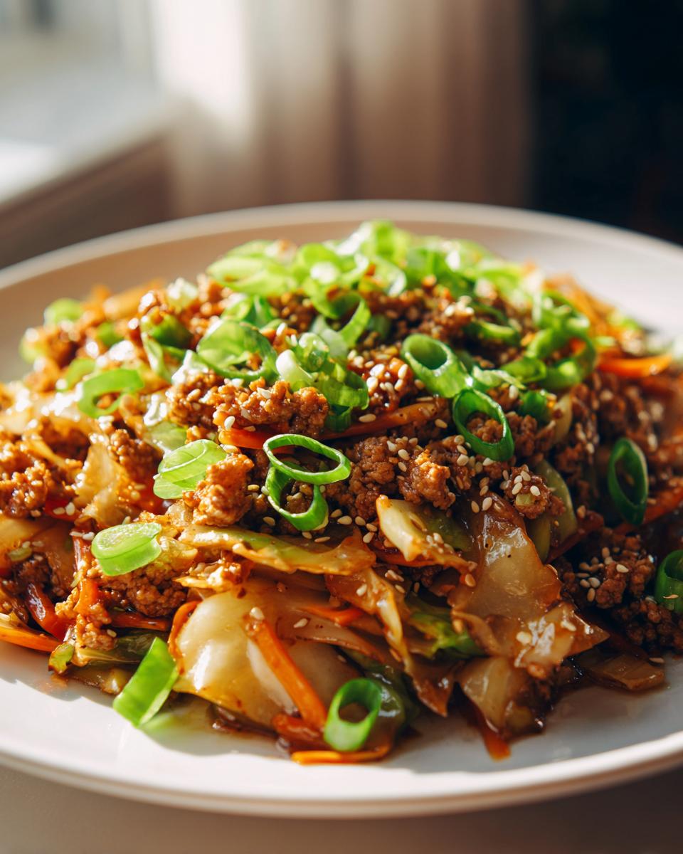 Egg Roll in a Bowl - detail 2