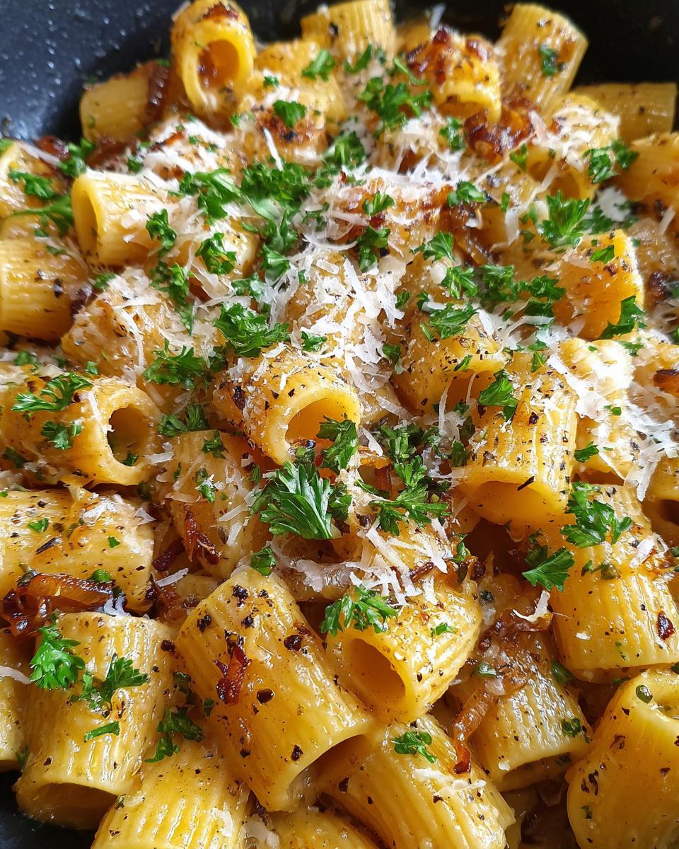 French Onion Pasta - detail 2