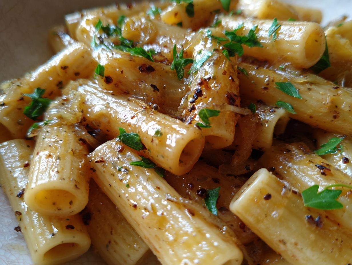 Stunning French Onion Pasta in 1 Easy Pot