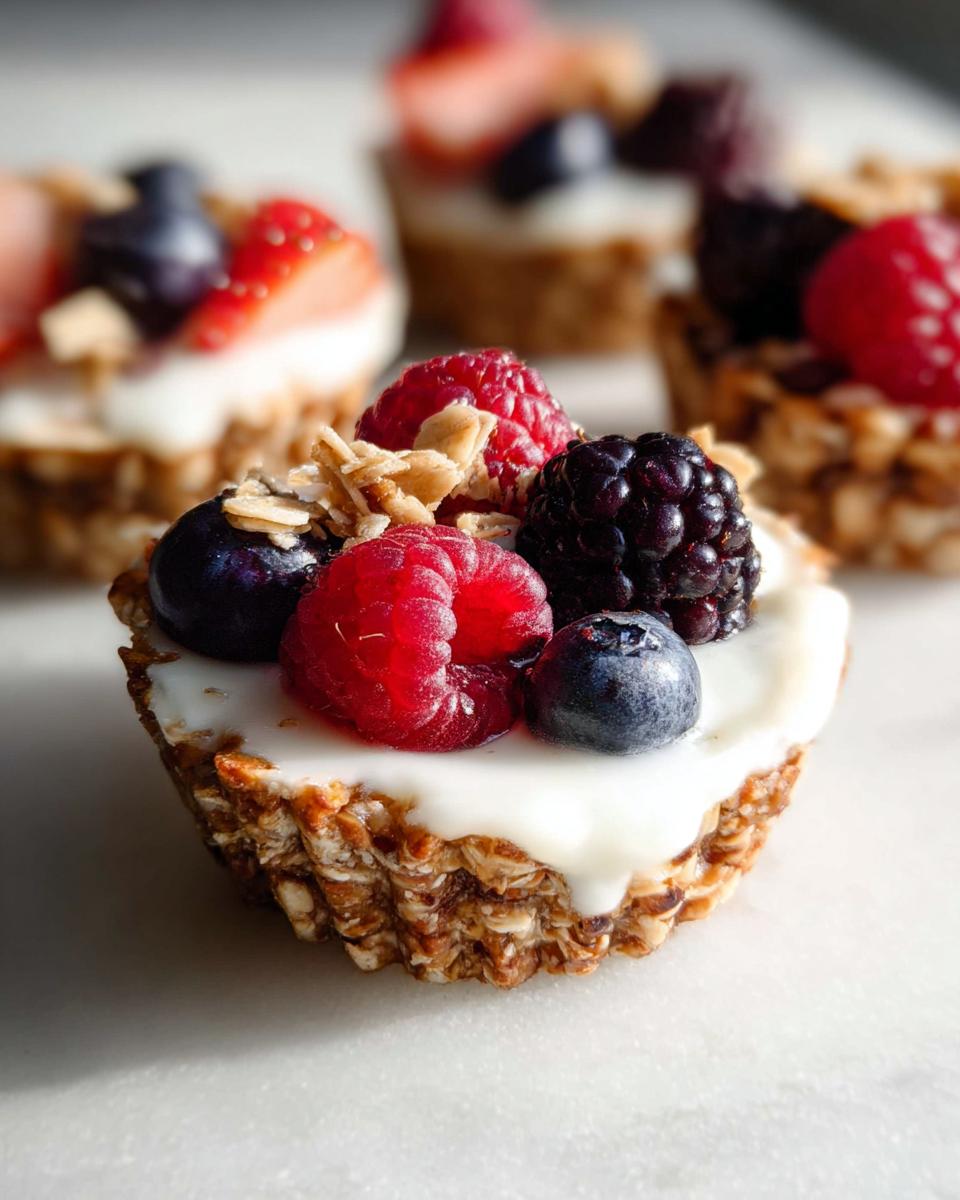 Frozen Yogurt Granola Cups: 15 Minute Wonder Fuel 5 Frozen Yogurt Granola Cups - detail 2