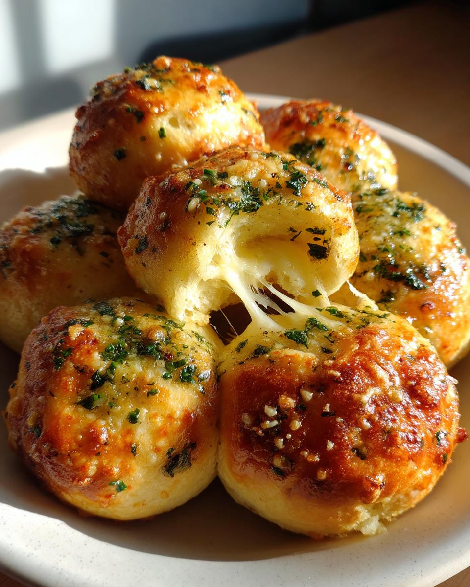 Garlic Butter Cheese Bombs - detail 1