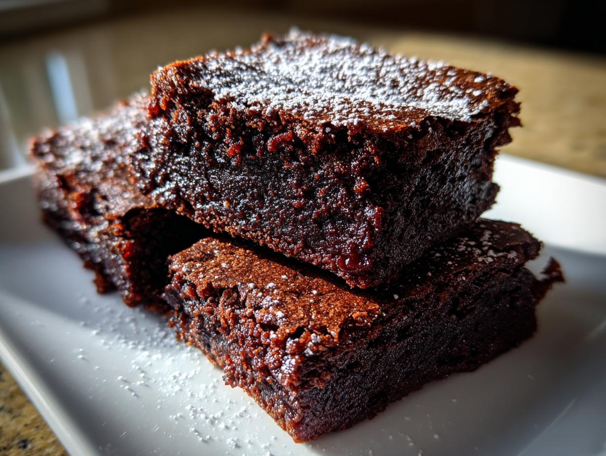 Fudgy 10 Gingerbread Brownies Magic