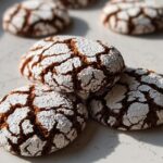 Gingerbread Crinkle Cookies