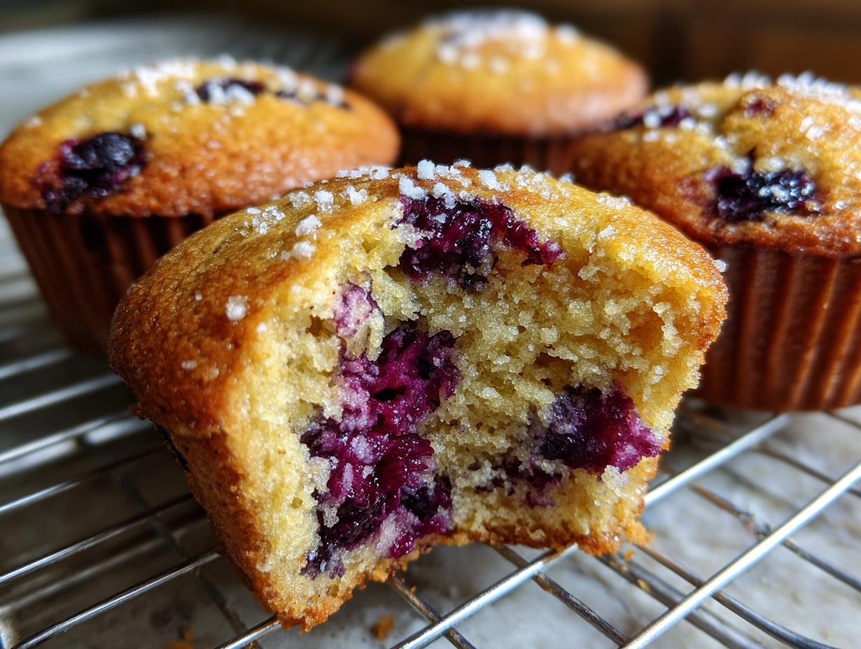 Foolproof 12 Gluten-Free Almond Flour Blueberry Muffins