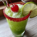 Green Sherbet Float