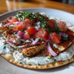 Grilled Chicken Flatbread