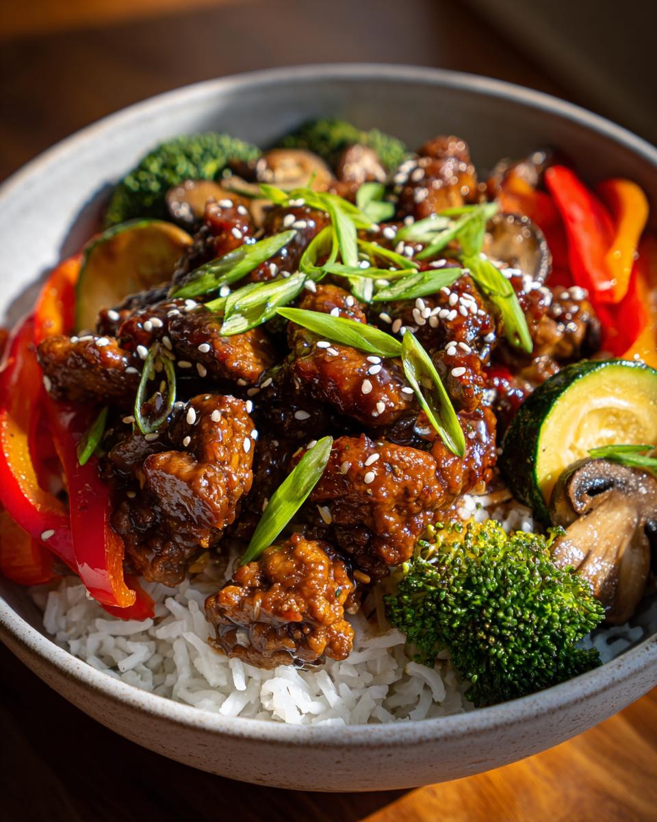 Ground Turkey Rice Bowl - detail 1