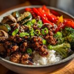 Ground Turkey Rice Bowl