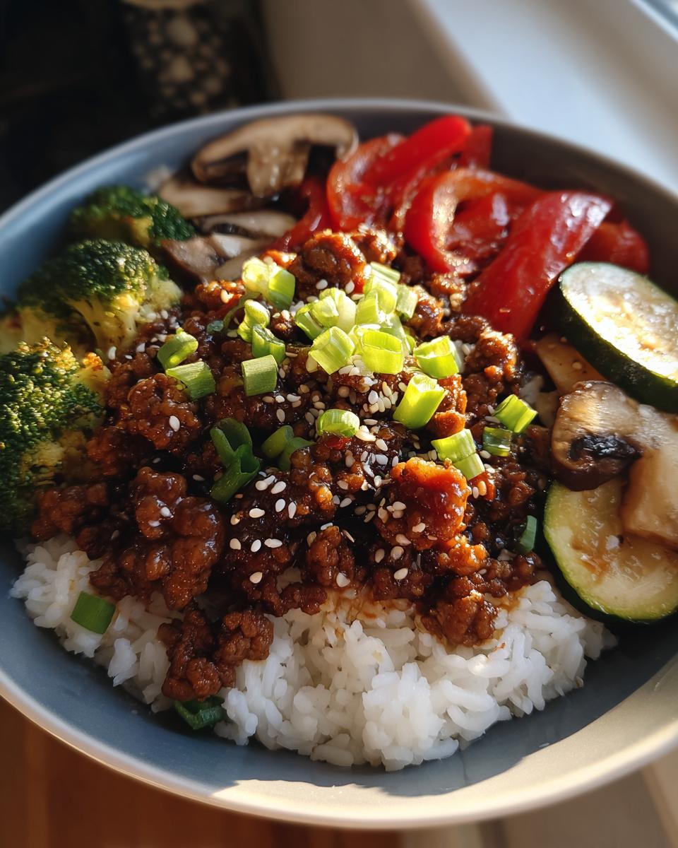 Ground Turkey Rice Bowl - detail 2