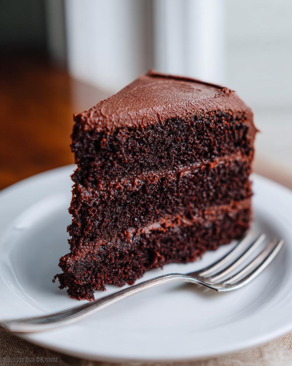 Homemade Chocolate Cake - detail 2